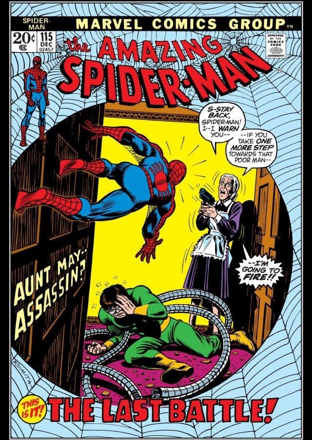 The Amazing Spider-Man #115 cover