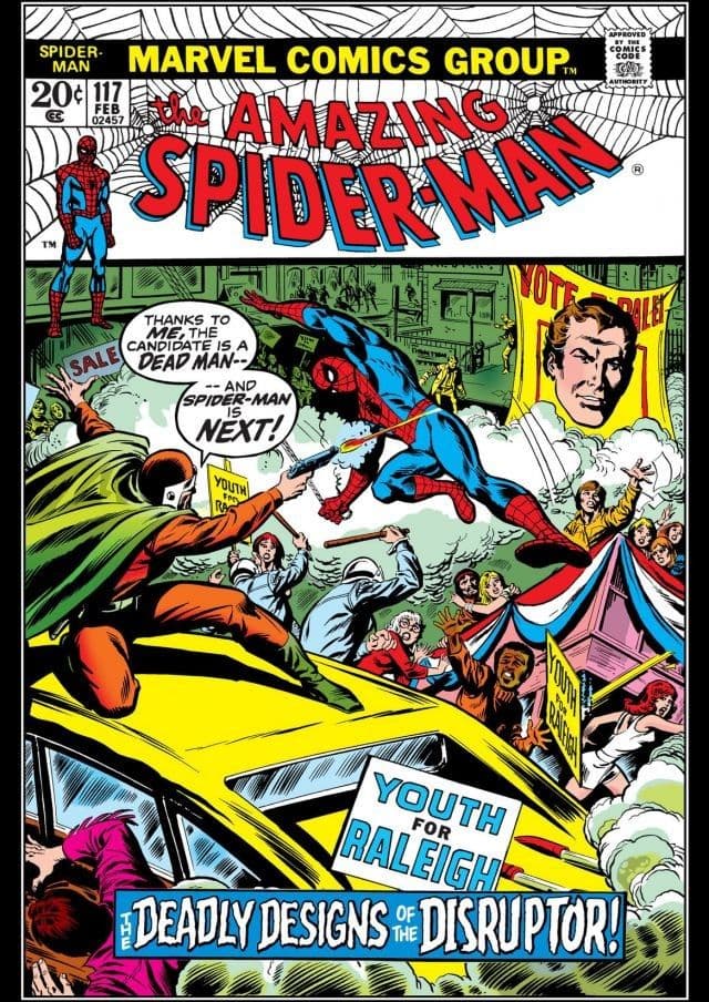 The Amazing Spider-Man #117 cover
