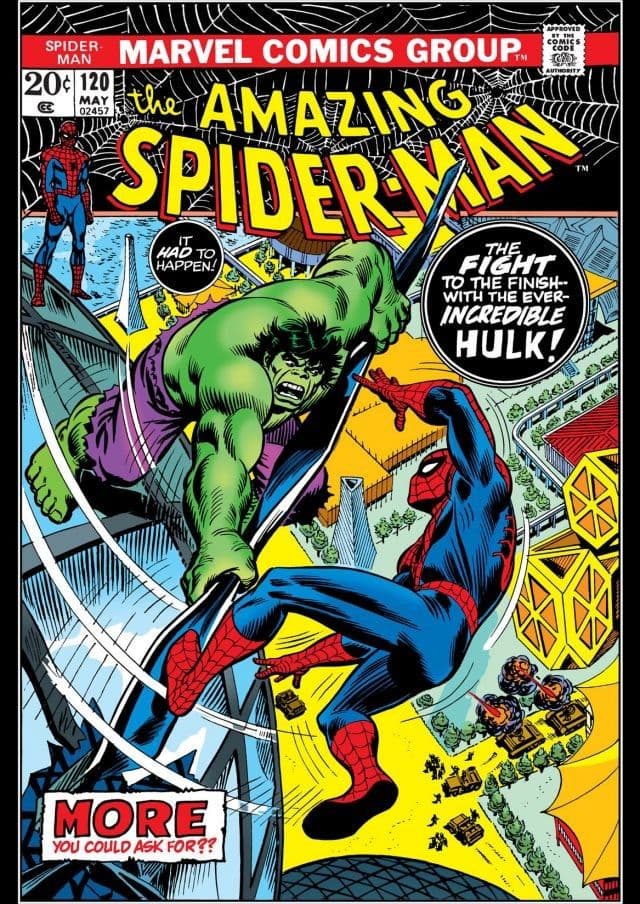 The Amazing Spider-Man #120 cover