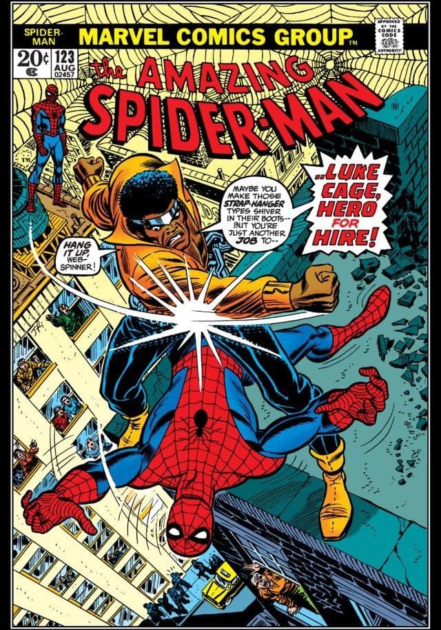 The Amazing Spider-Man #123 cover