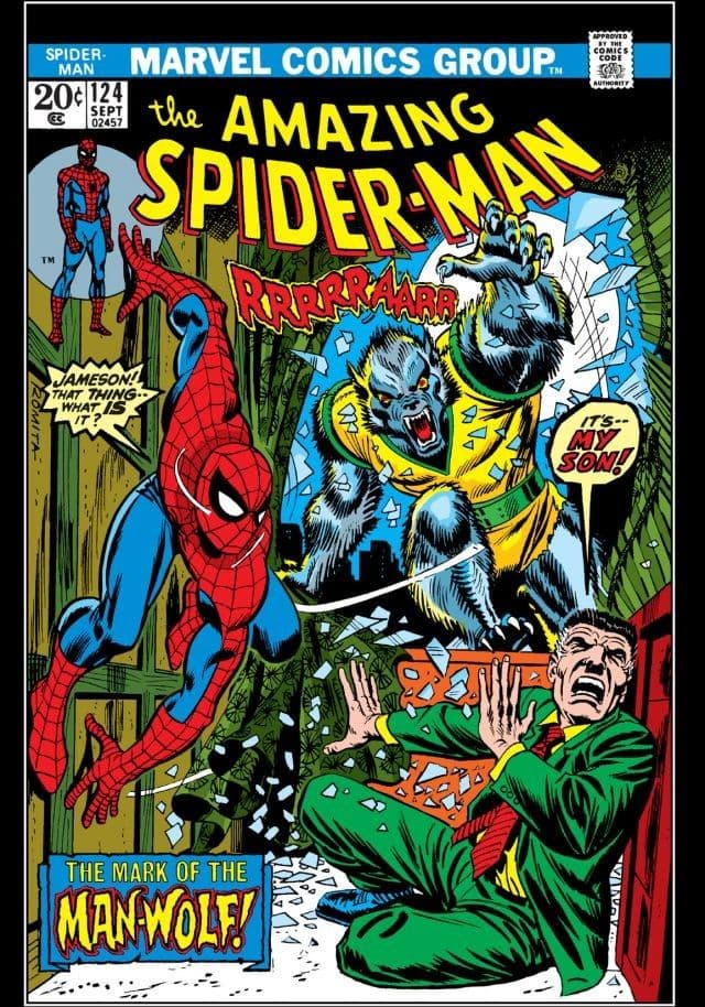 The Amazing Spider-Man #124 cover