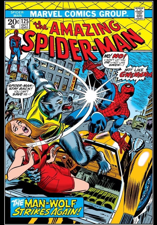 The Amazing Spider-Man #125 cover