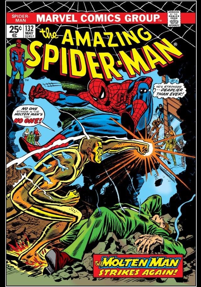 The Amazing Spider-Man #132 cover