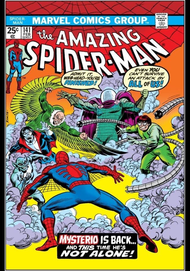 The Amazing Spider-Man #141 cover