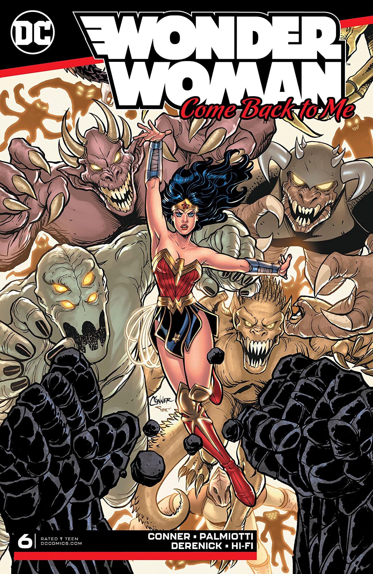 Wonder Woman: Come Back To Me #6 cover