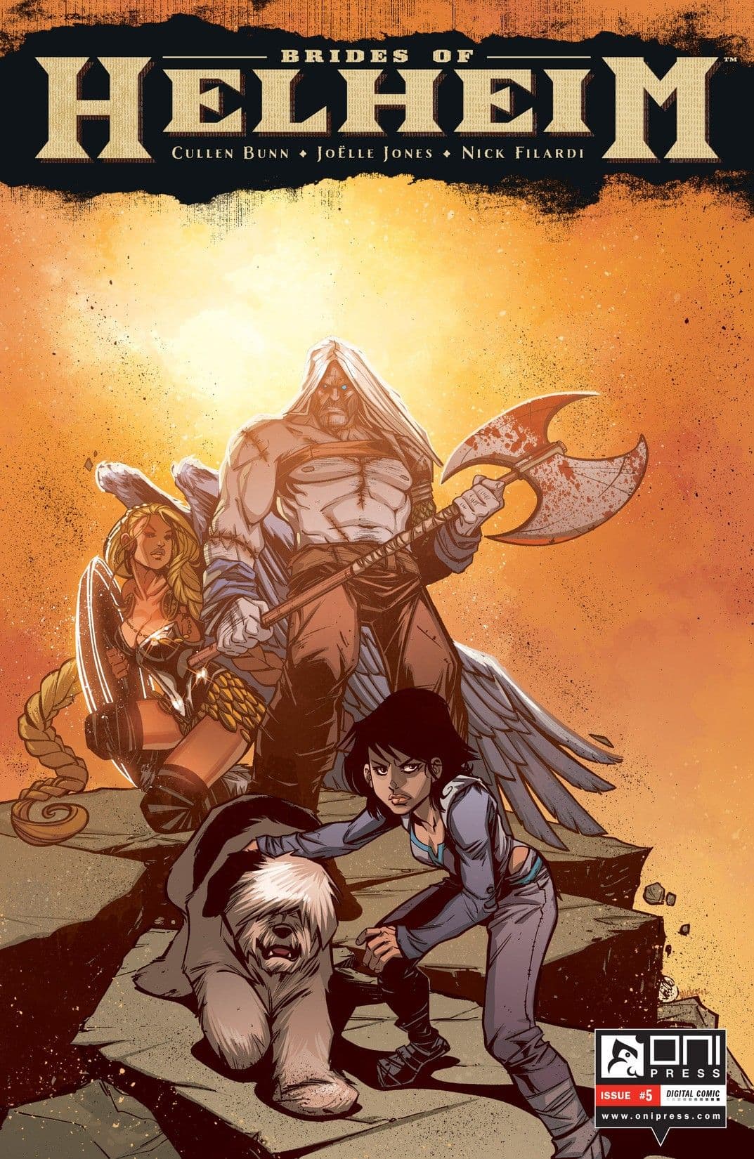 Brides of Helheim #5 cover