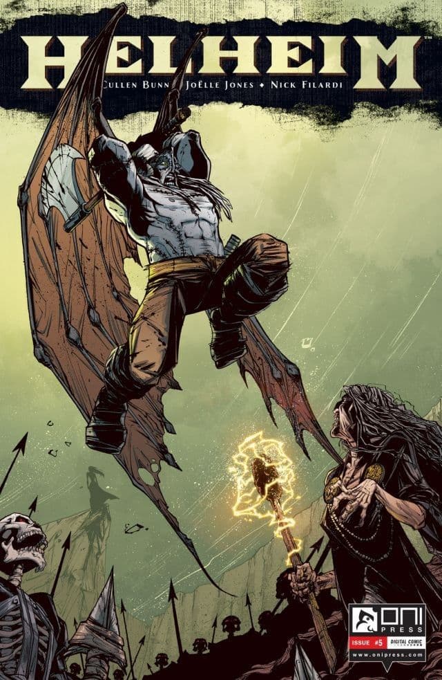 Helheim #5 cover