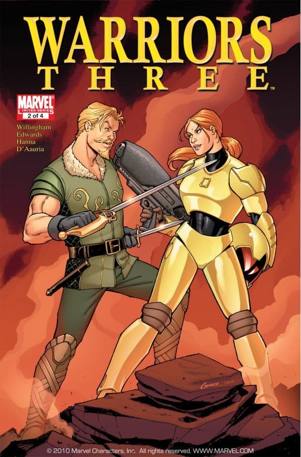 Warriors Three #2