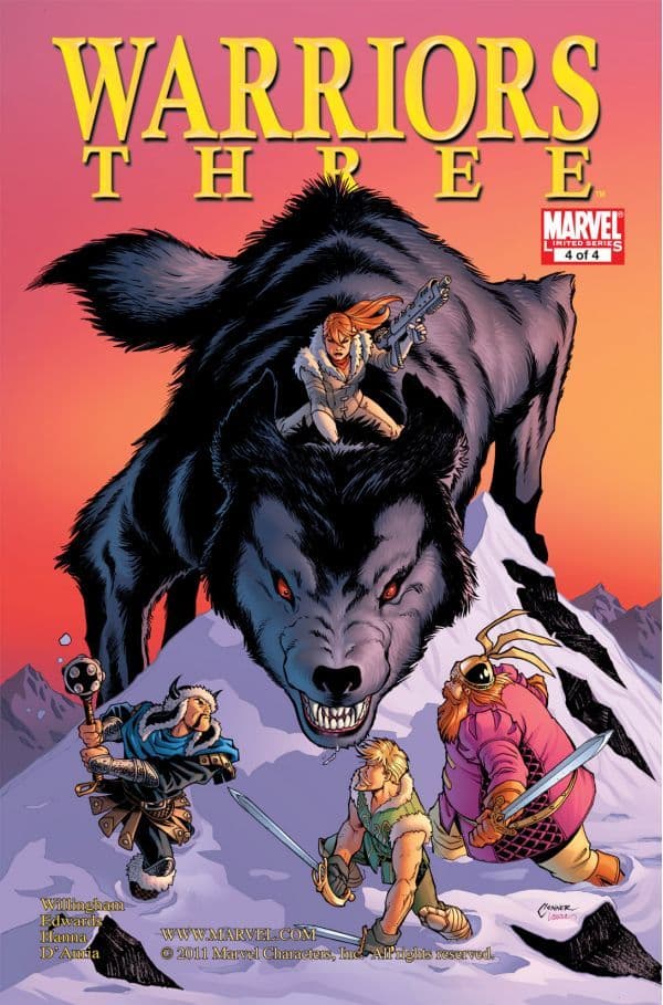 Warriors Three #4