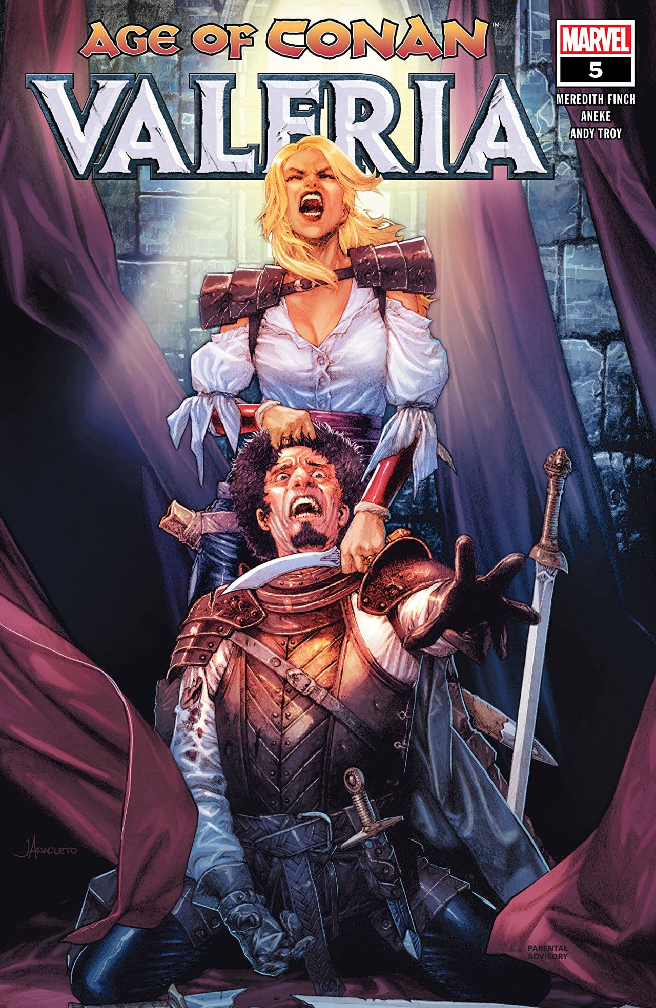 Age of Conan: Valeria #5 cover
