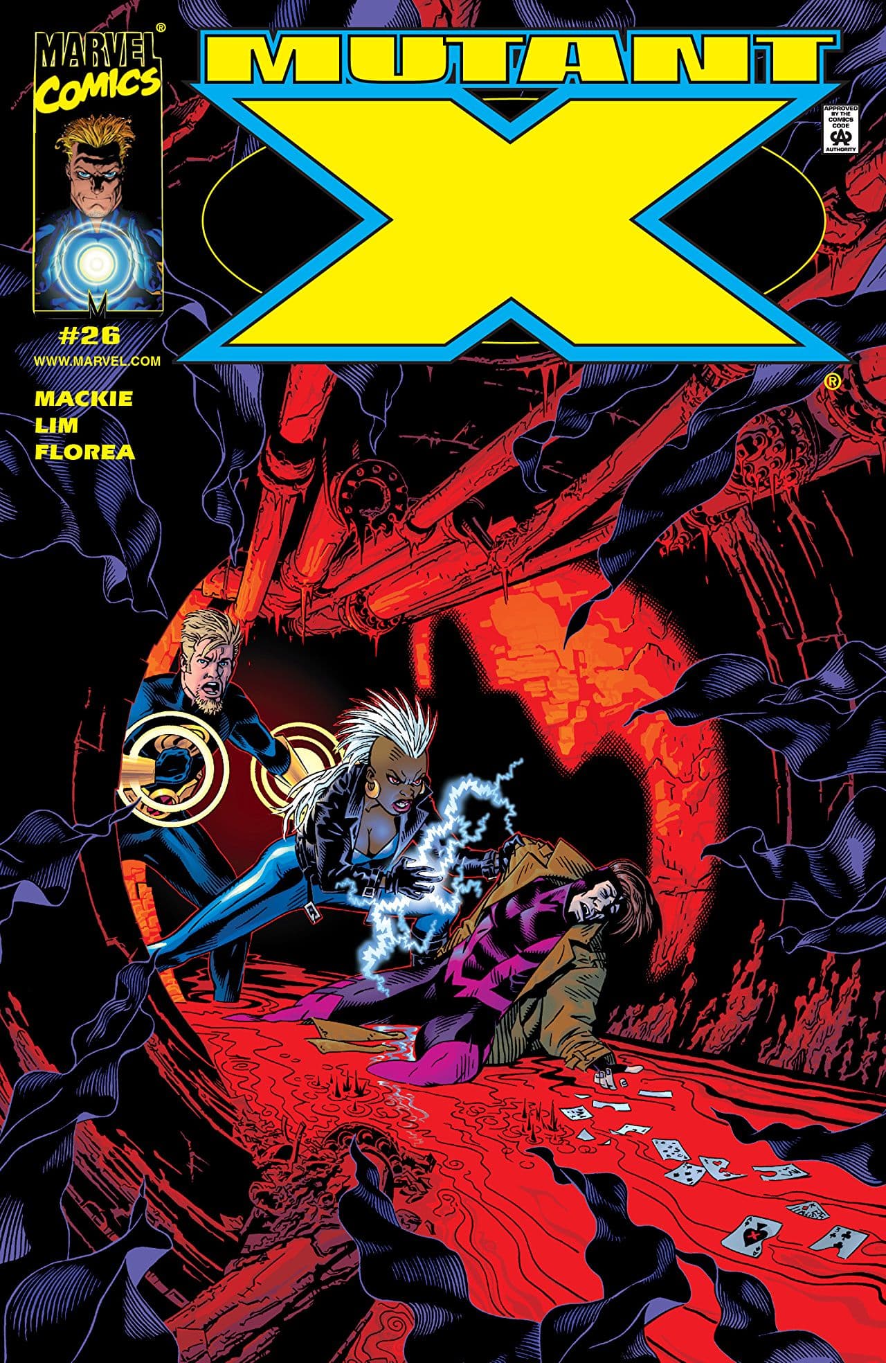 Mutant X #26 cover