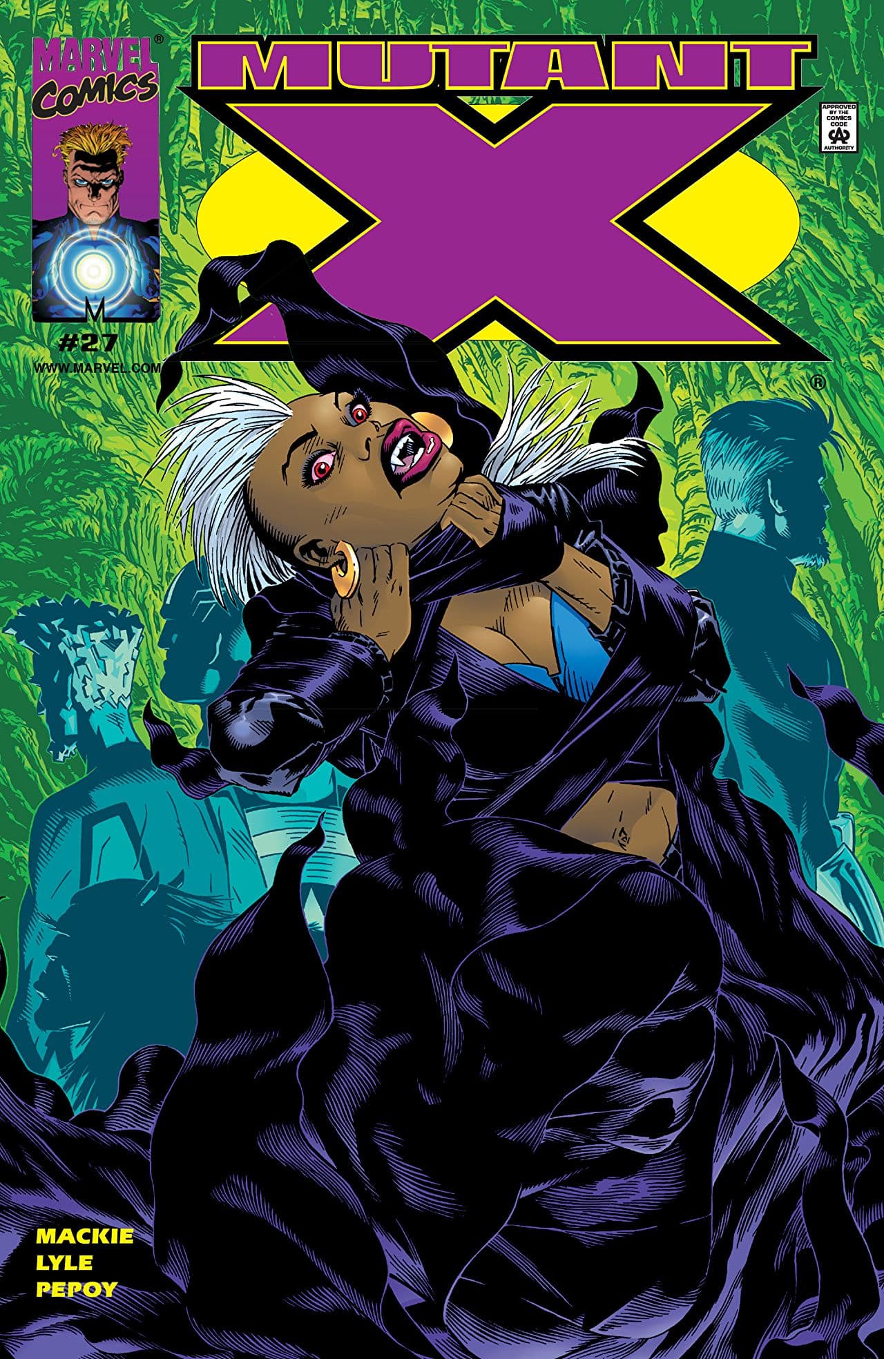 Mutant X #27 cover