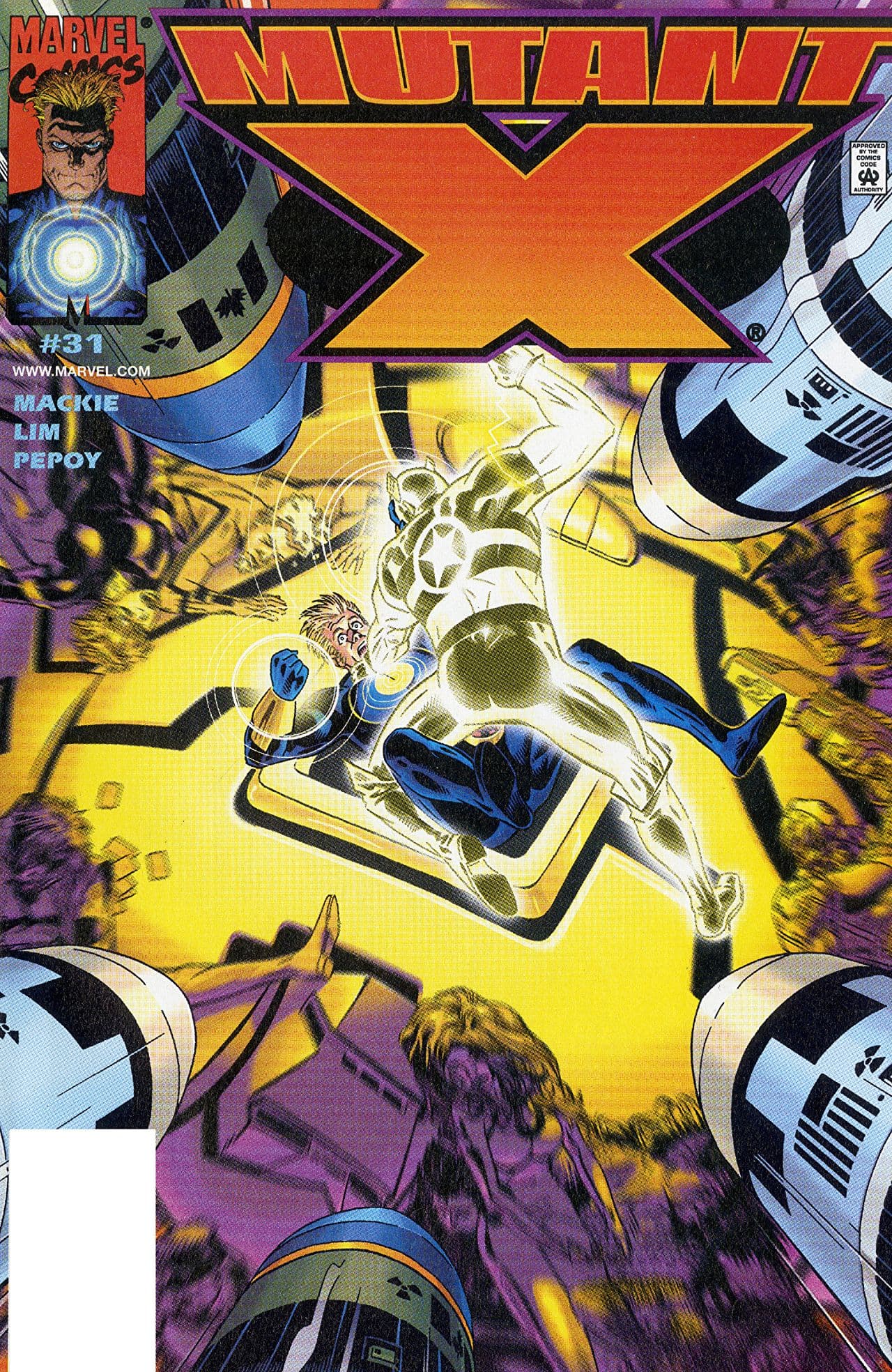 Mutant X #31 cover