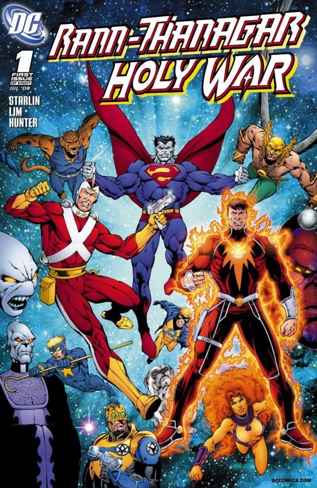 Rann / Thanagar Holy War cover — © DC Comics