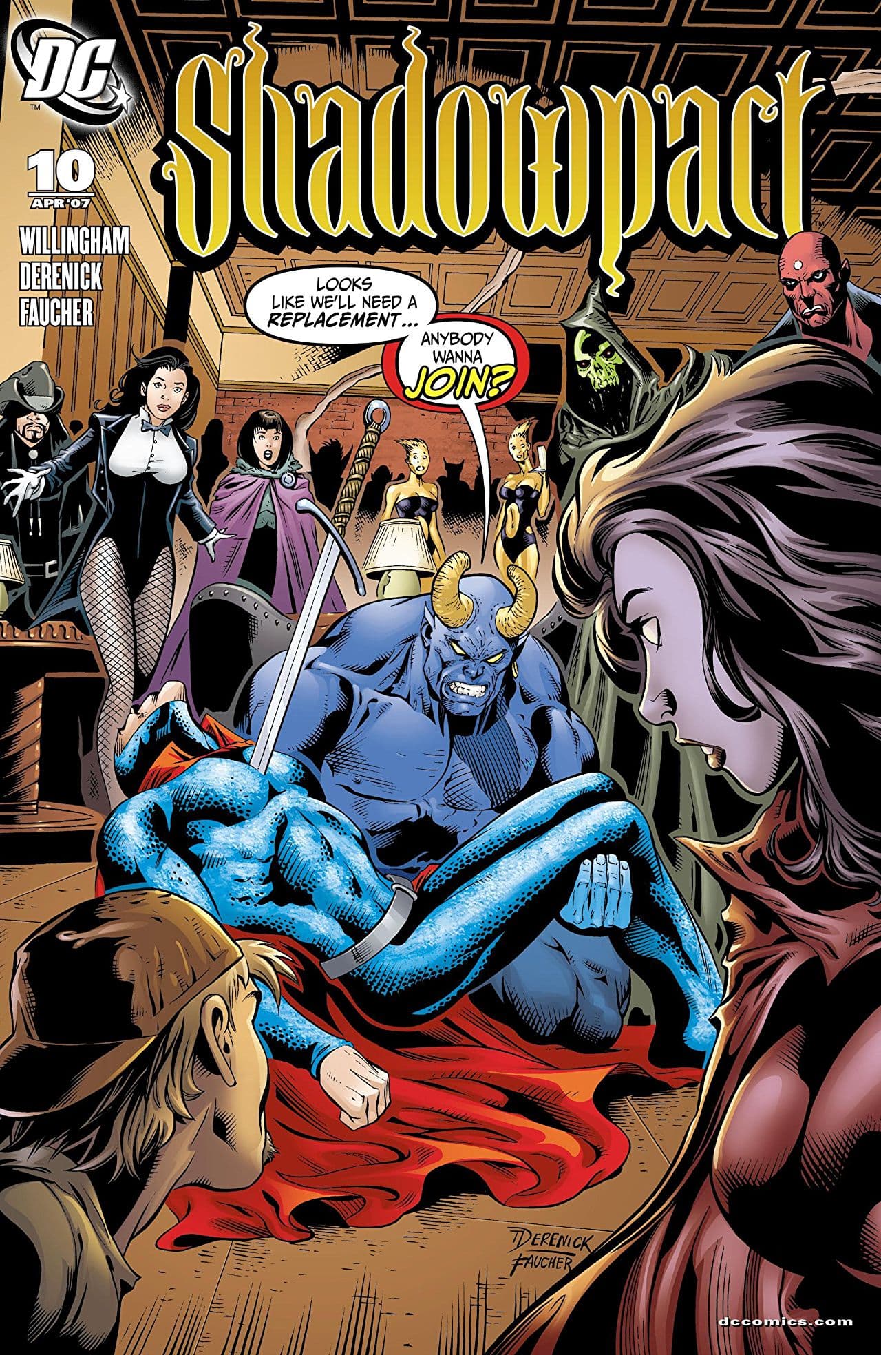 Shadowpact #10 cover