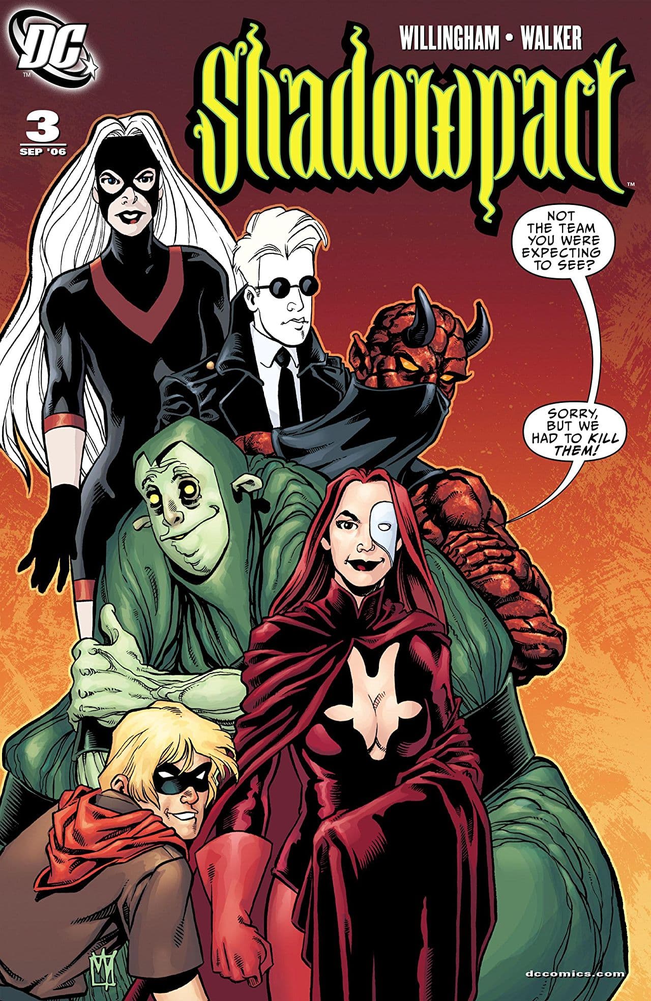 Shadowpact #3 cover