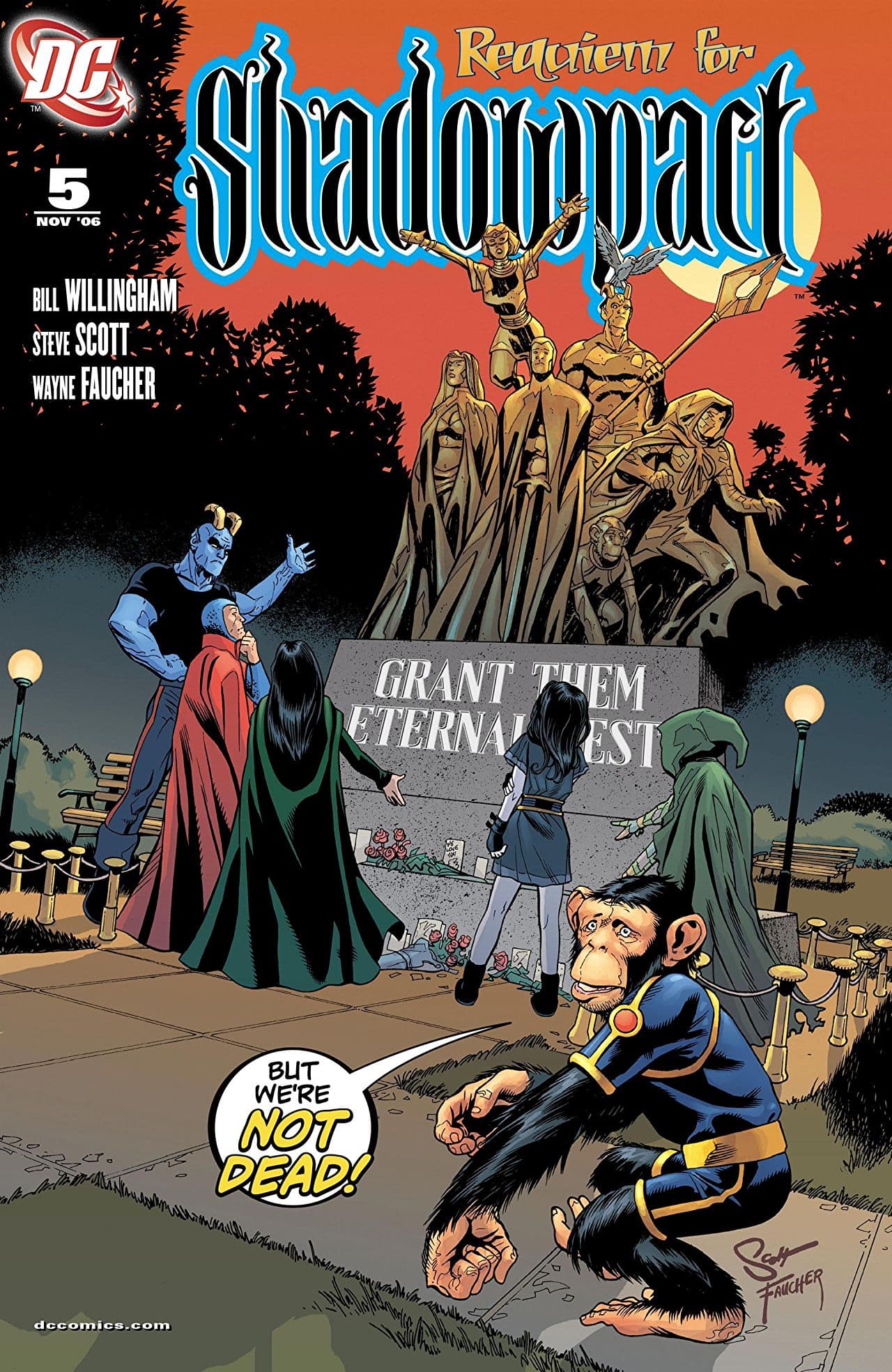 Shadowpact #5 cover