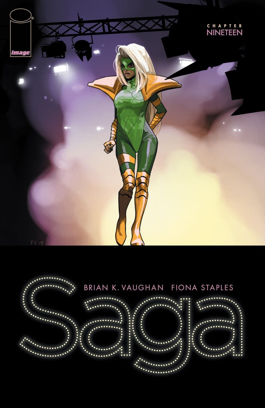 Saga #19 cover