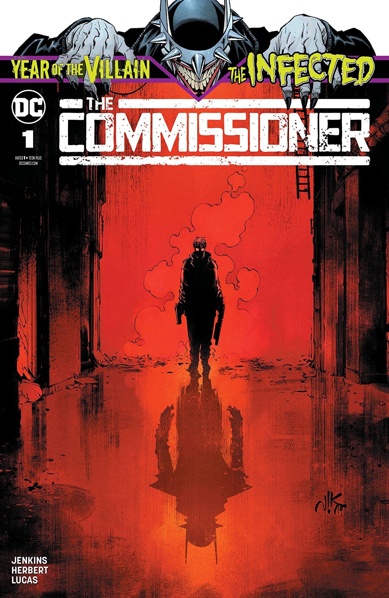 The Infected: The Commissioner cover — © DC Comics