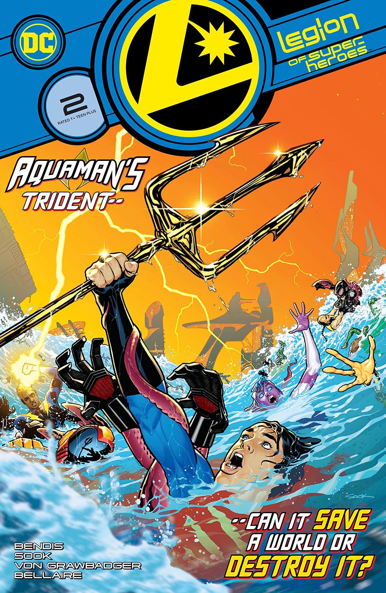 Legion of Super-Heroes #2 cover