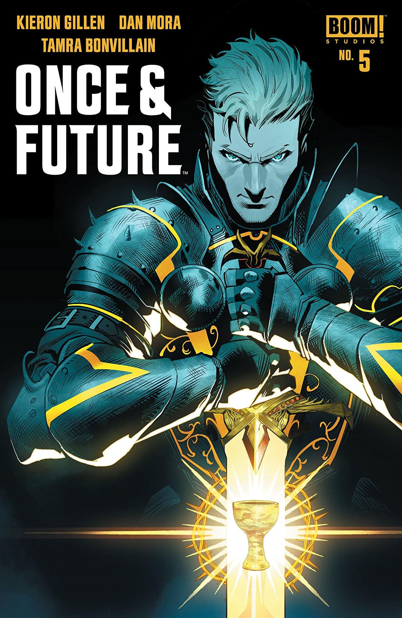 Once & Future #5 cover