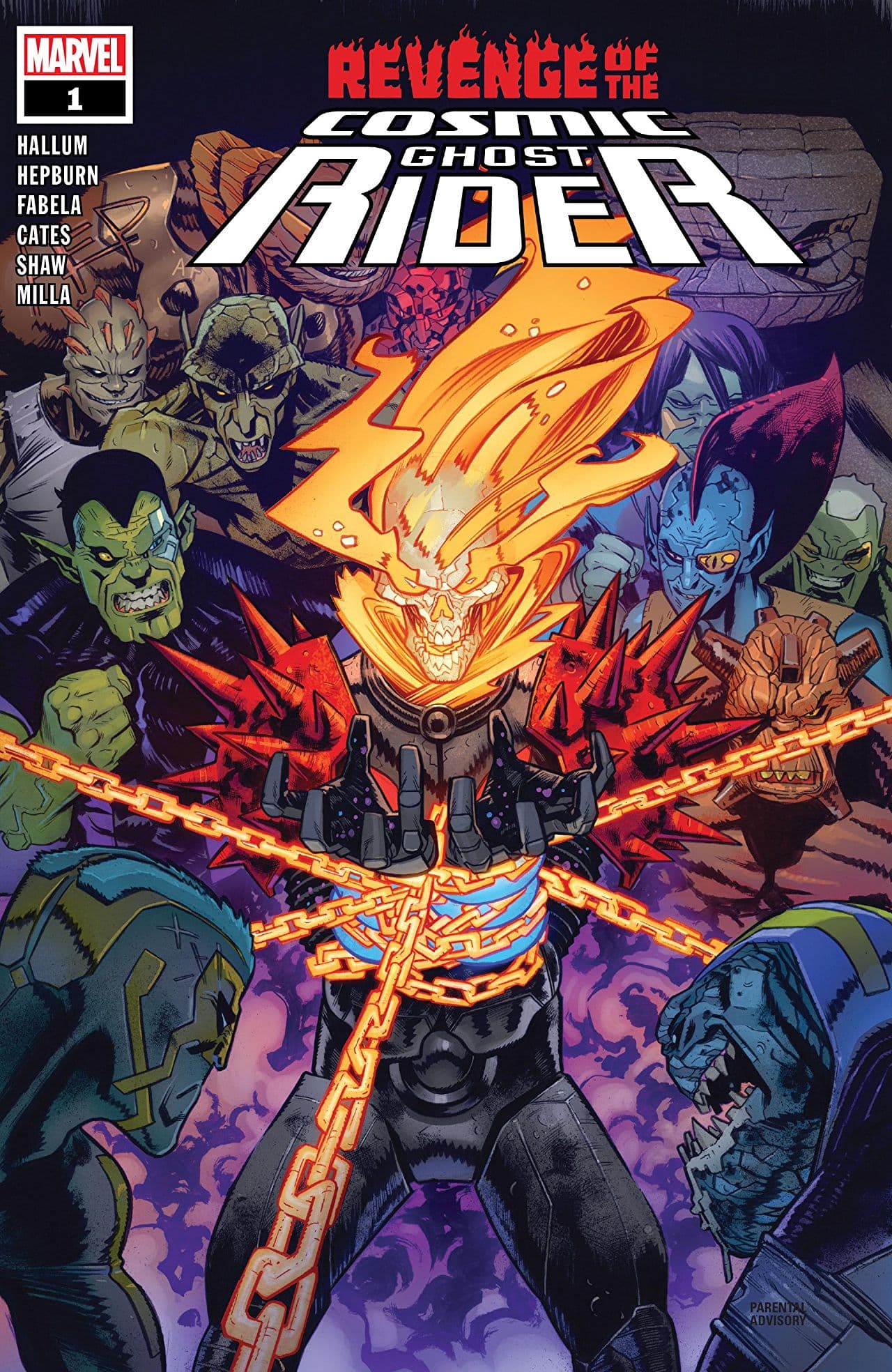 Revenge of the Cosmic Ghost Rider #1 cover