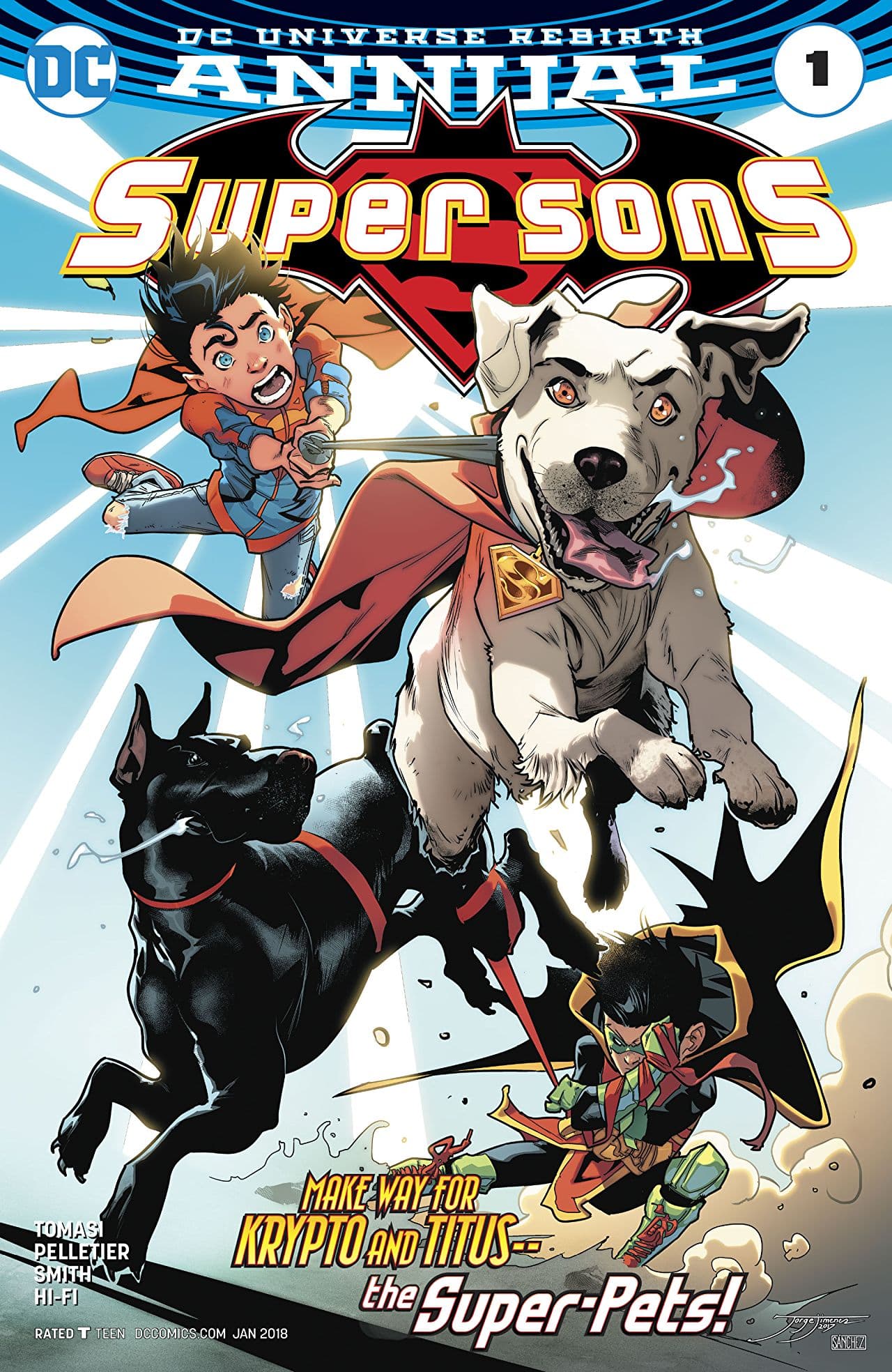 Super Sons Annual cover — © DC Comics