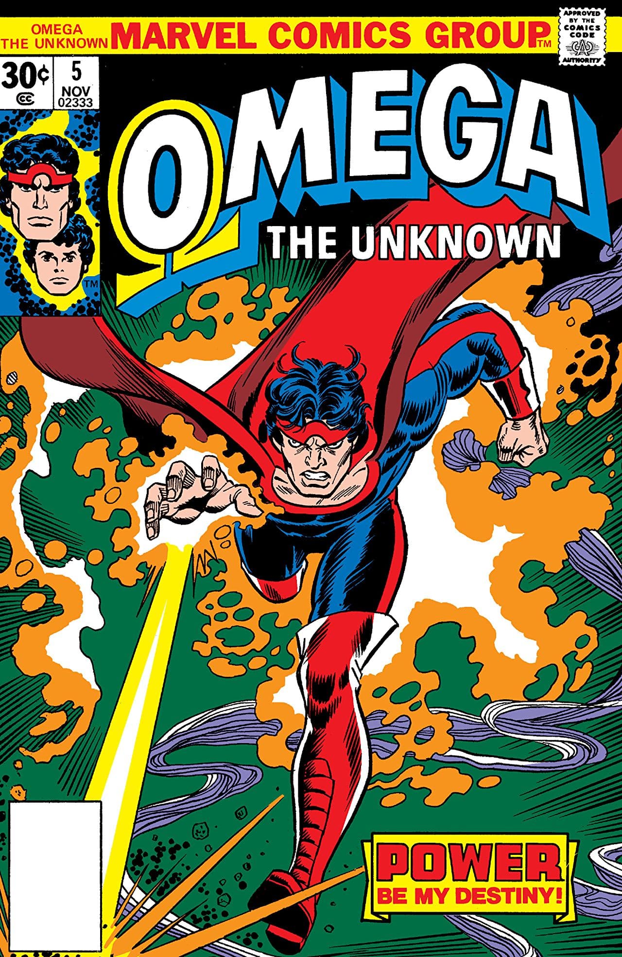 Omega the Unknown #5 cover