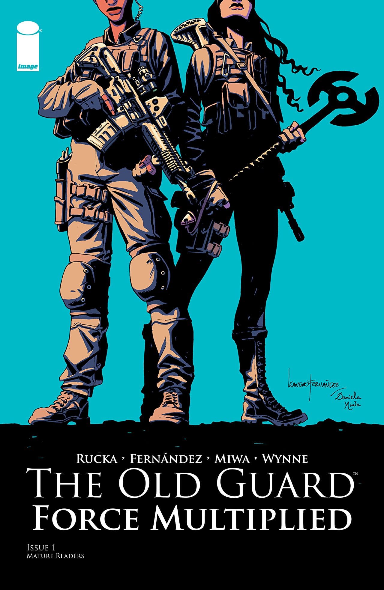The Old Guard: Force Multiplied #1 cover