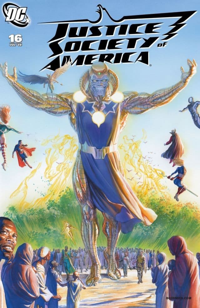 Justice Society of America #16 cover