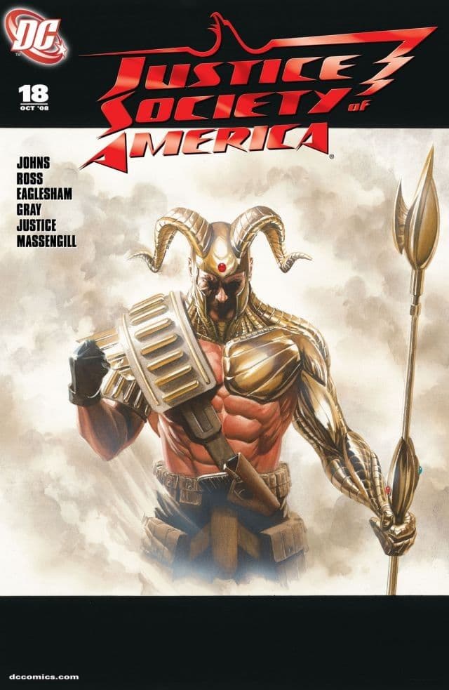 Justice Society of America #18 cover