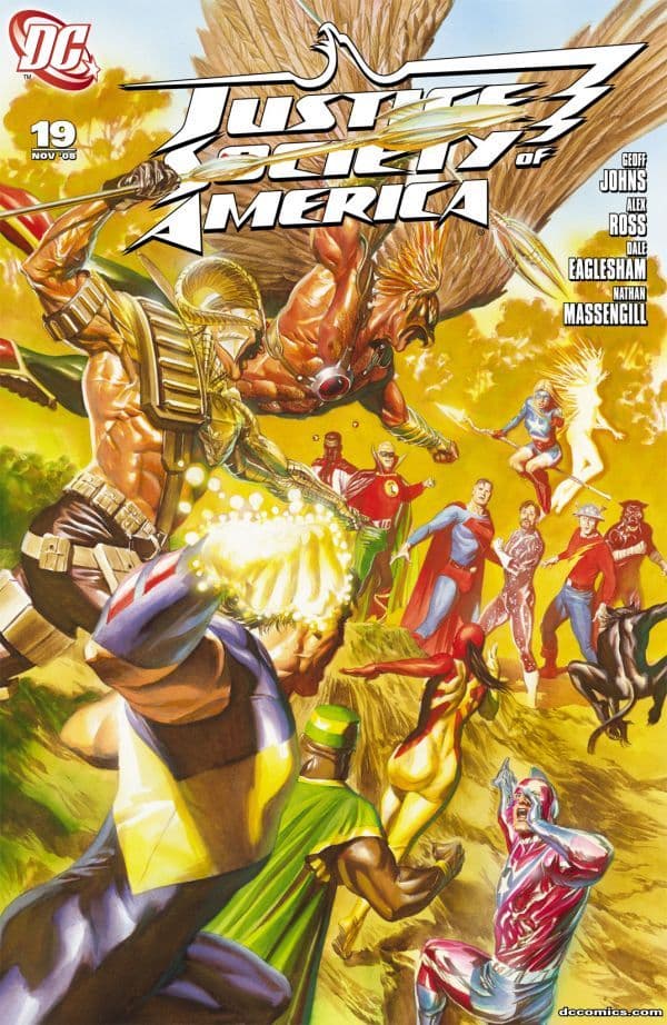 Justice Society of America #19 cover
