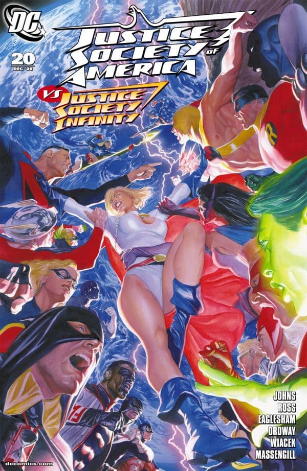 Justice Society of America #20 cover