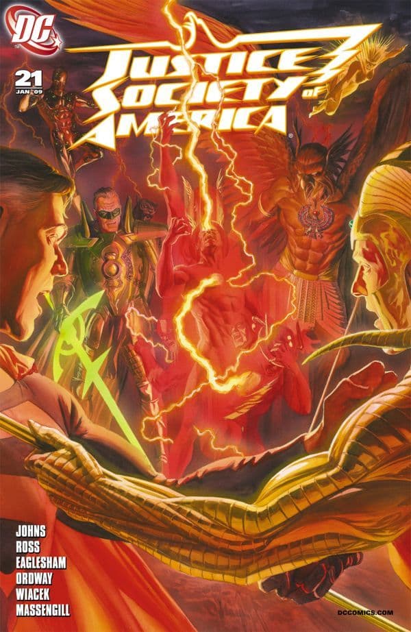 Justice Society of America #21 cover
