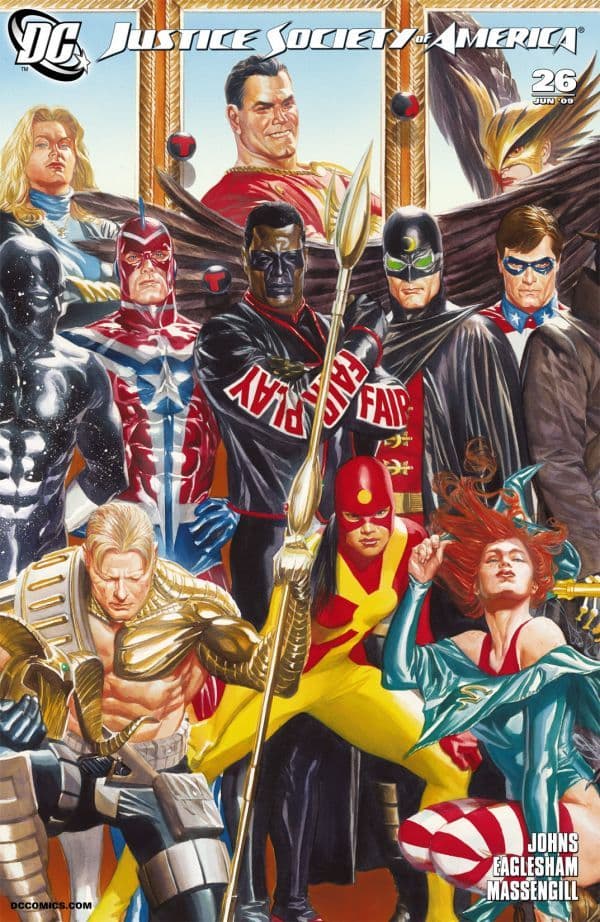 Justice Society of America #26 cover