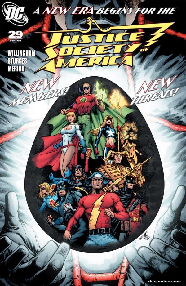 Justice Society of America #29 cover