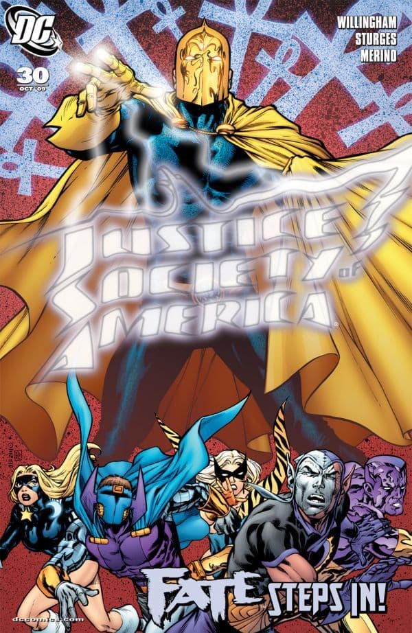 Justice Society of America #30 cover