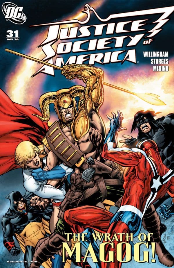Justice Society of America #31 cover