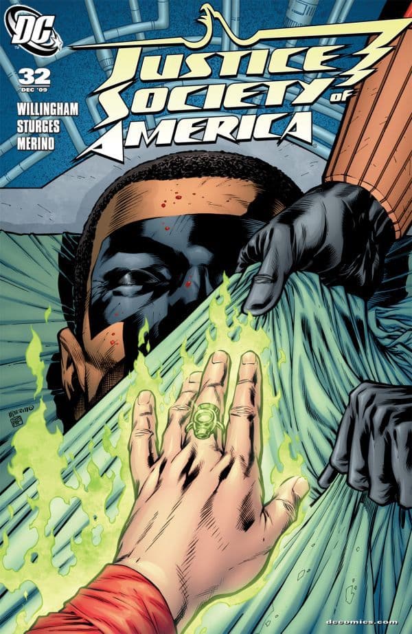 Justice Society of America #32 cover