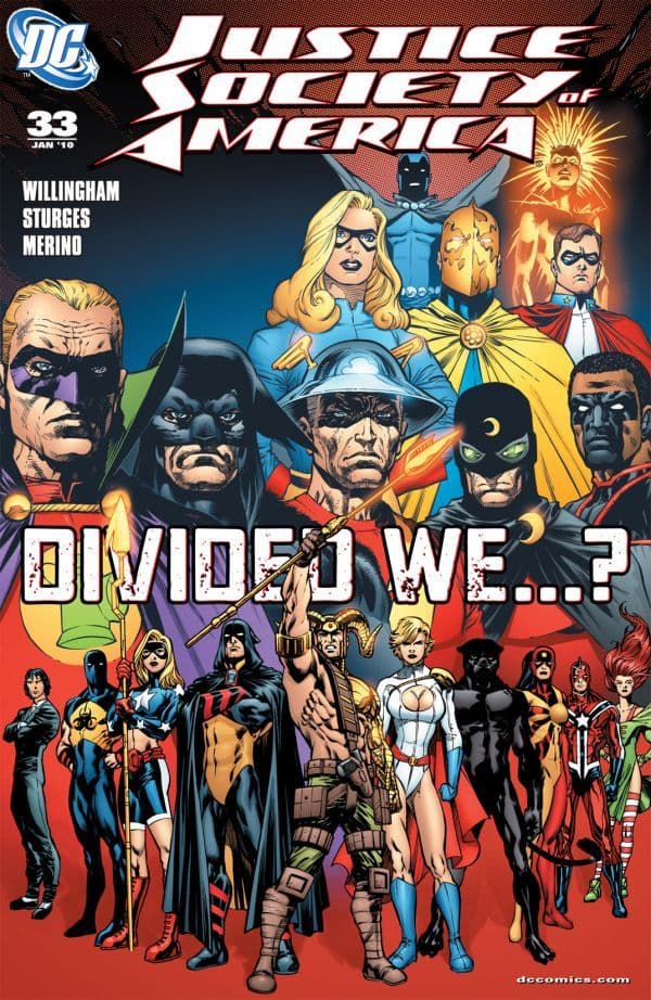 Justice Society of America #33 cover