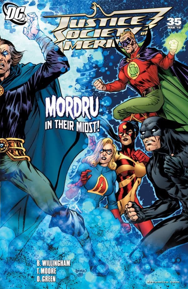 Justice Society of America #35 cover