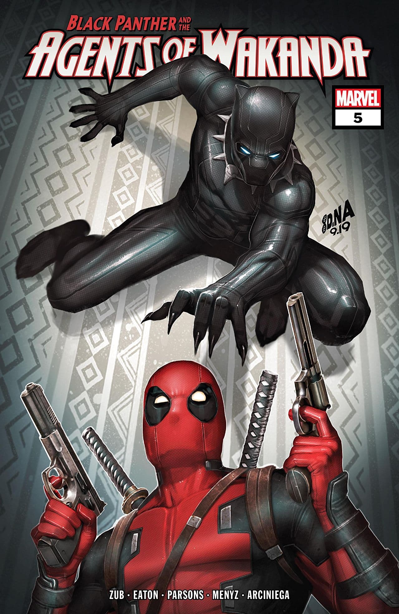 Black Panther and the Agents of Wakanda #5 cover