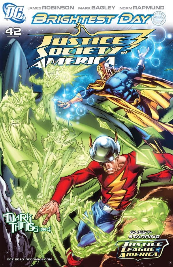 Justice Society of America #42 cover