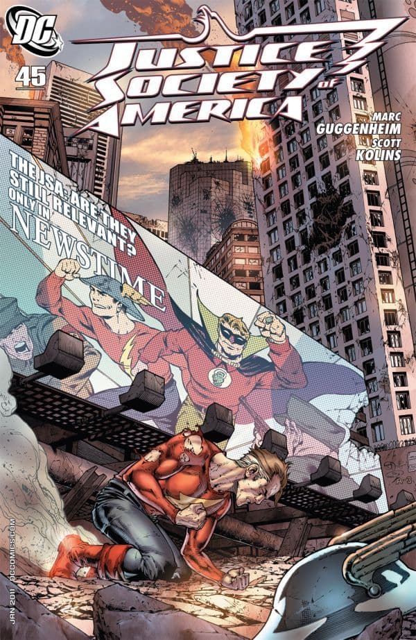 Justice Society of America #45 cover