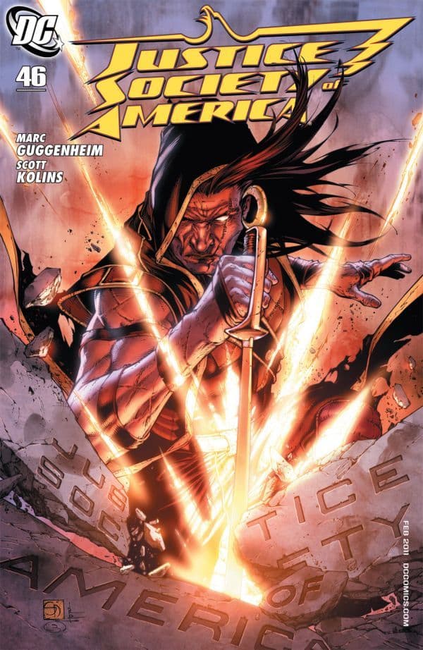 Justice Society of America #46 cover
