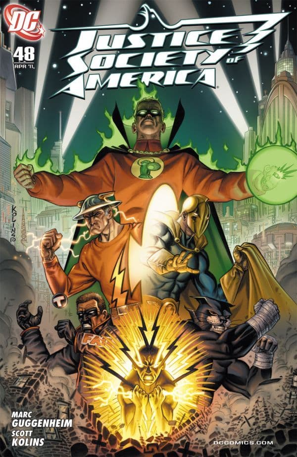 Justice Society of America #48 cover