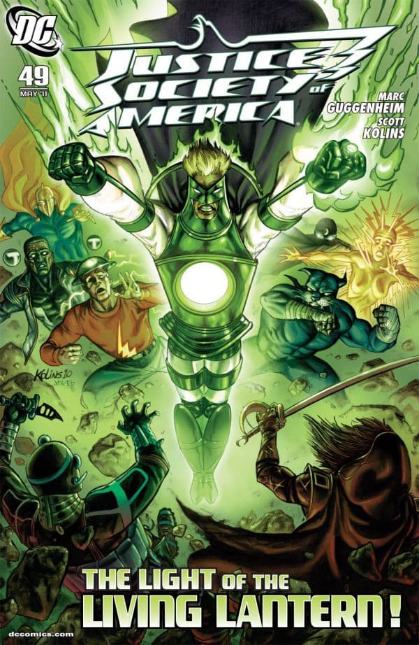 Justice Society of America #49 cover