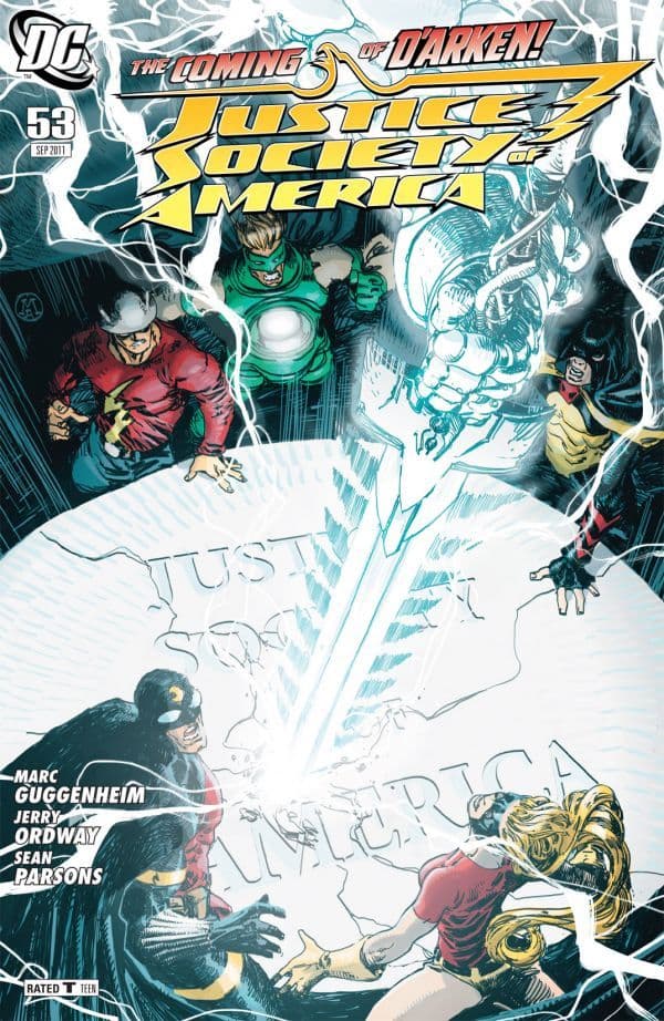 Justice Society of America #53 cover