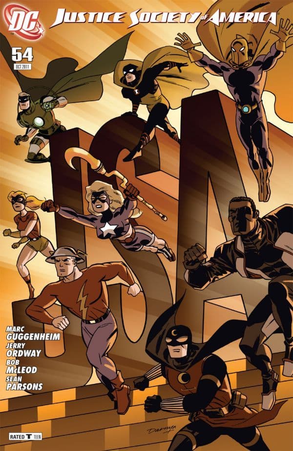 Justice Society of America #54 cover