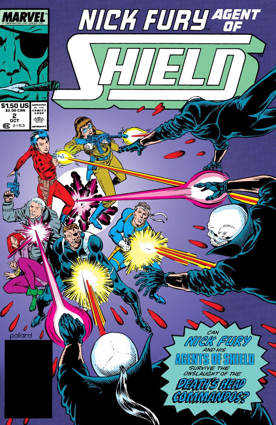 Nick Fury, Agent of S.H.I.E.L.D. #2 cover